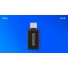 Savio AK-80 προσαρμογέας καλωδίου βίντεο 0m USB Type-A USB Type-C μαύρο