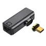 Μαγνητικός adapter USB Type-C - RJ-45, 100/1000 Mb