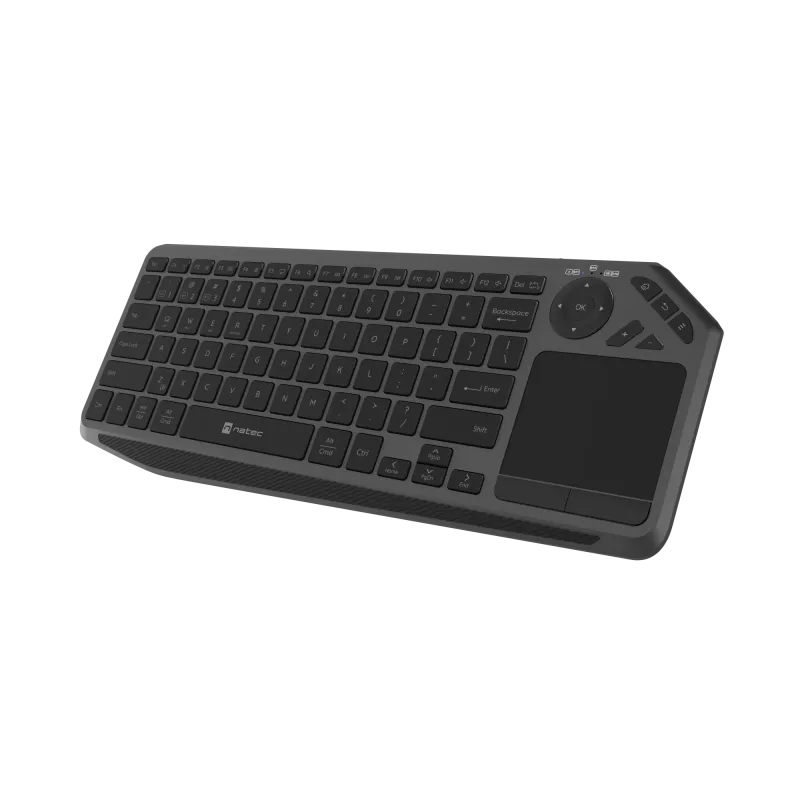 Natec Turbot 2 | Πληκτρολόγιο | Ασύρματο | US | Bluetooth | Μαύρο/Γκρι