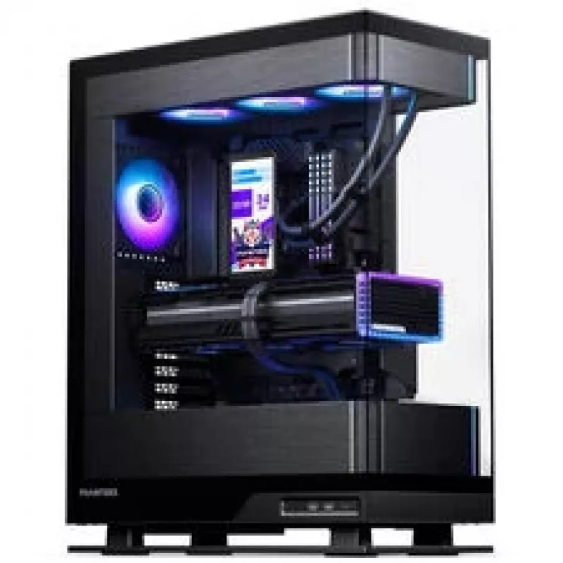 Υδρόψυξη AiO Phanteks Glacier One 360M25 LCD, οθόνη 6 inch - 360 mm, μαύρο