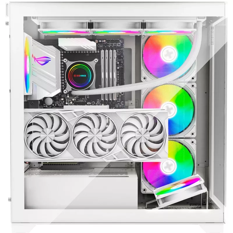 Κουτί | XILENCE | ATX/micro ATX/Mini-ITX | Λευκό | Midi Tower | PC | X818.W.ARGB