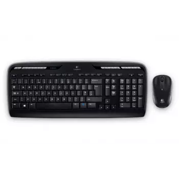 Logitech MK330 Ασύρματο πληκτρολόγιο US μαύρο