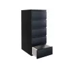 Topeshop W5 CZERŃ Κομό
