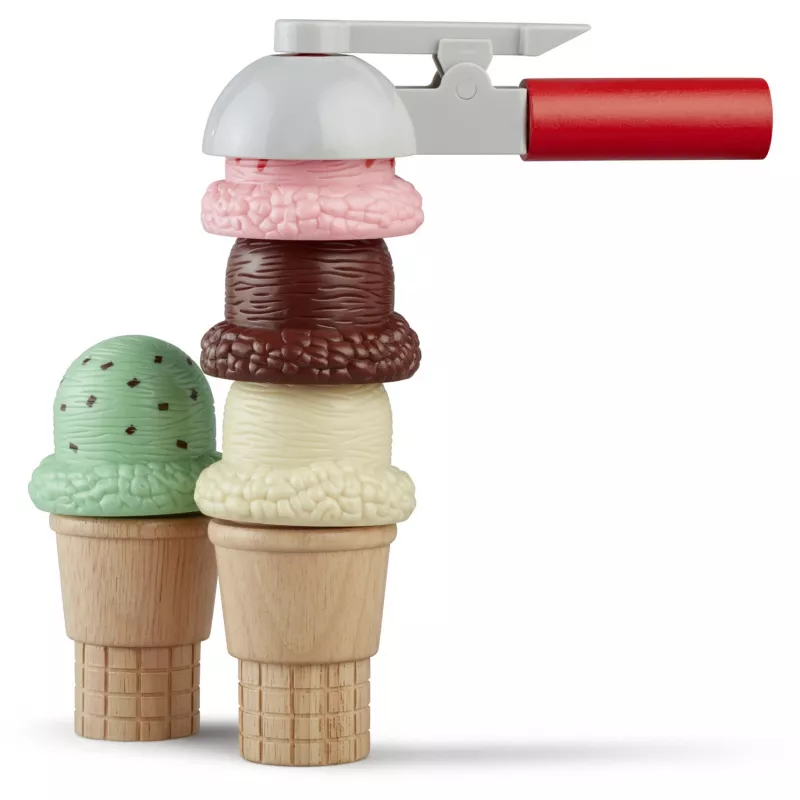 Melissa & Doug Scoop & Stack σετ παγωτού παιχνιδόκουζινας