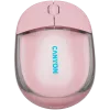 CANYON Ποντίκι OnClick 24 BT/ Wireless Διαφανές/Ροζ