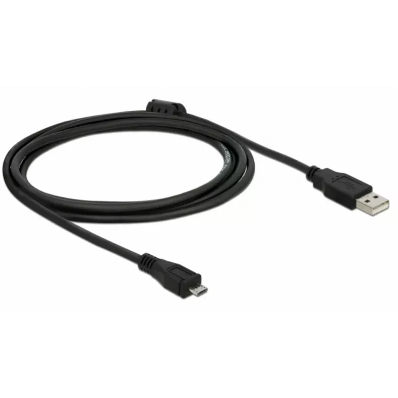 Καλώδιο USB DeLOCK 82335 USB 2.0 2 m USB A Micro-USB B μαύρο