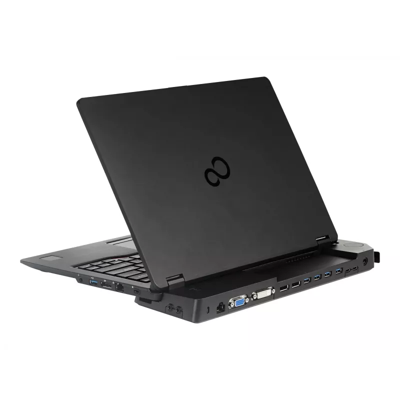 Fujitsu S26391-F1607-L109 σταθμός βάσης laptop/Port-Replikator Docking μαύρο