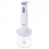 Adler AD 4620 σετ μπλέντερ χειρός, 800 W, 2 ταχύτητες, κόπτης 450 ml, δοχείο 750 ml, αυγοδάρτης, λευκό