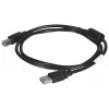 Καλώδιο Lanberg CA-USBA-11CC-0010-BK USB 1 m 2.0 USB B μαύρο