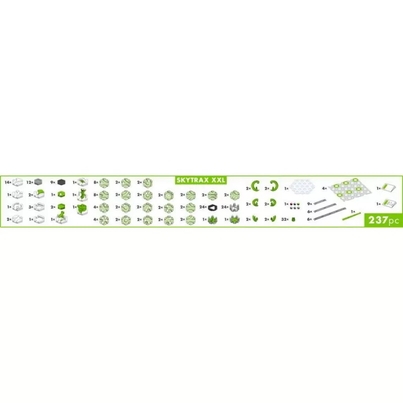 Σετ δράσης μαρμάρινης διαδρομής Ravensburger GraviTrax Action Set XXL Skytrax, επέκταση διαδρομής