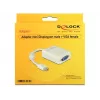 Προσαρμογέας mini DisplayPort VGA DeLOCK 65130