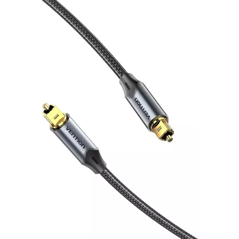 Vention Οπτικό Καλώδιο Ήχου, Πλεκτό, 10 m, ΜΑΥΡΟ