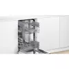 Πλυντήριο πιάτων Bosch Serie 2 SPI2HKS42E ημιεντοιχιζόμενο Slimline 45 cm, 10 σερβίτσια, 5 προγράμματα, κλάση E