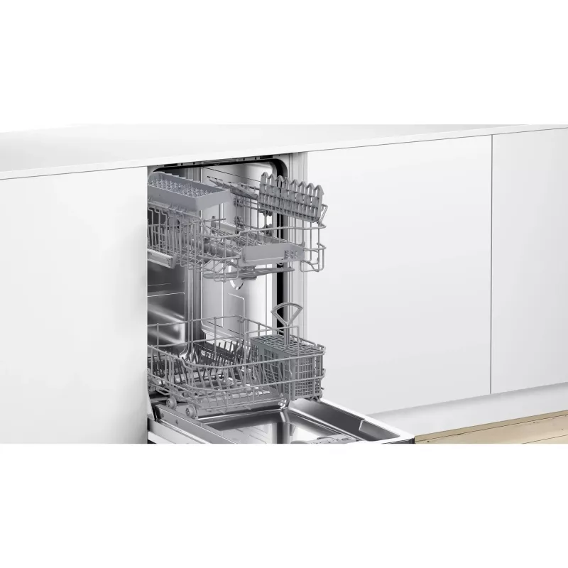 Πλυντήριο πιάτων Bosch Serie 2 SPI2HKS42E ημιεντοιχιζόμενο Slimline 45 cm, 10 σερβίτσια, 5 προγράμματα, κλάση E