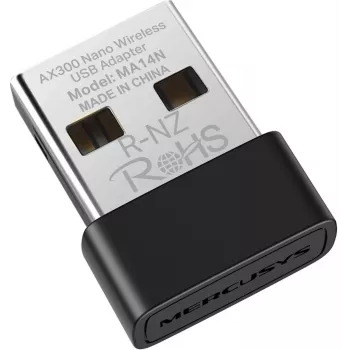 Mercusys MA14N AX3000 Nano προσαρμογέας Wi-Fi USB, έως 287 Mbps