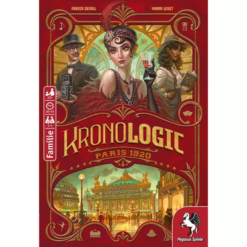 Kronologic - Paris 1920, επιτραπέζιο παιχνίδι