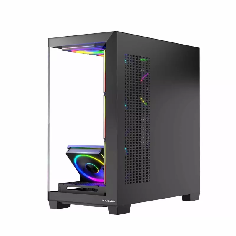 MODECOM VOLCANO STELLAR ARGB MIDI 8F μαύρο