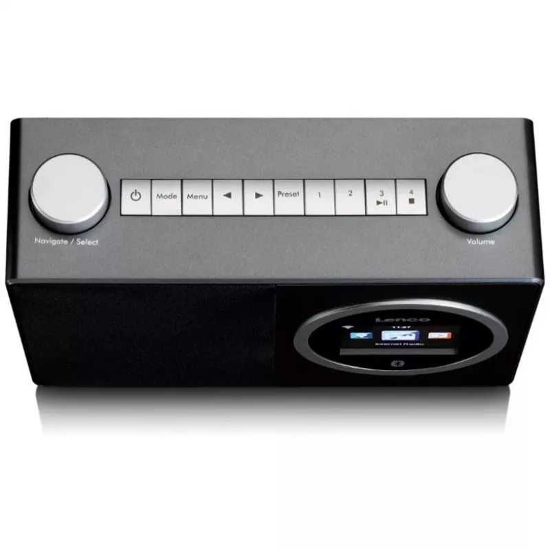 Lenco DIR-70 - network audio player - 3 Watt (συνολικά) - μαύρο (DIR-70BK)