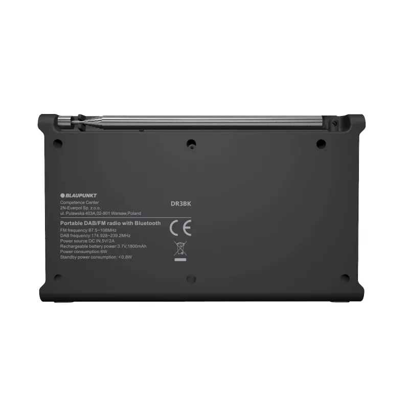 Blaupunkt DR3BK Φορητό ραδιόφωνο μαύρο
