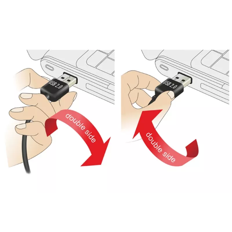 Καλώδιο USB DeLOCK 2m USB 2.0 A - B m/m