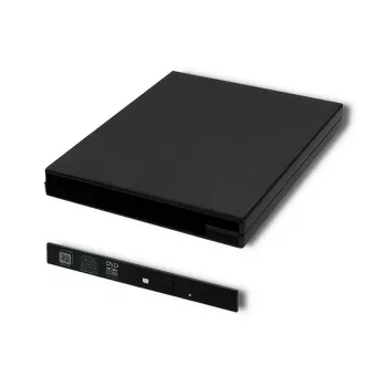 Θήκη Οπτικού Δίσκου CD/DVD SATA USB 2.0 9,5 mm