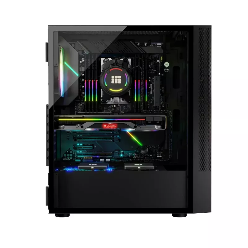 Logic ARYA ARGB MINIDI Κουτί USB 3.0 Μαύρο