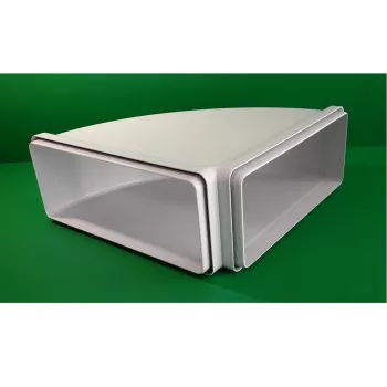 Faber Curve CRO 90 – Γωνία 90° για ορθογώνιο αγωγό αέρα 220 x 90 mm