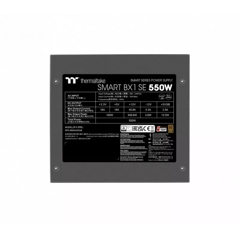 Τροφοδοτικό THERMALTAKE PS-TTP-0550NNSABE-1 550W ATX
