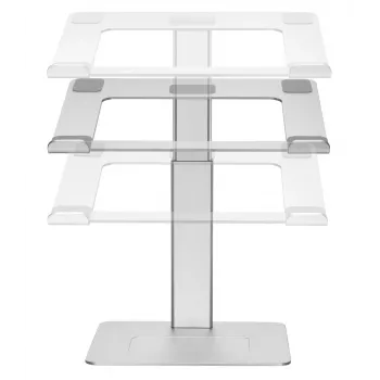 Gembird NBS-D1-02 Βάση laptop Ασημί 39,6 cm (15,6 ίντσες)