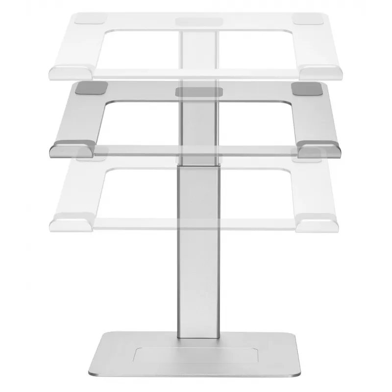 Gembird NBS-D1-02 Βάση laptop Ασημί 39,6 cm (15,6 ίντσες)