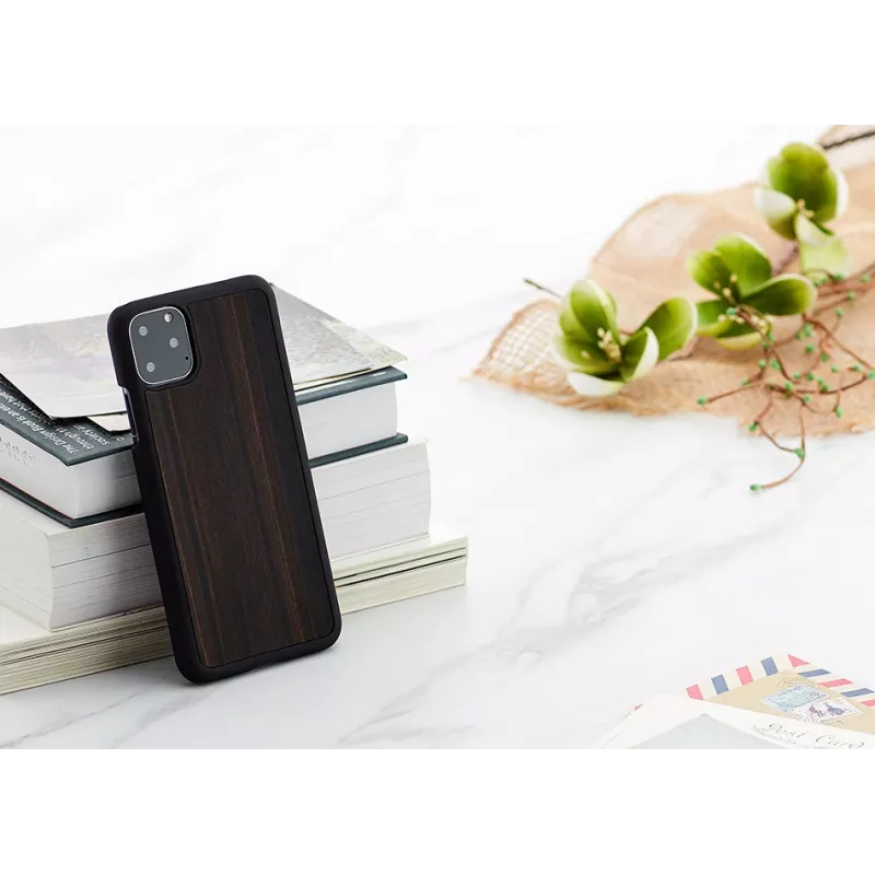 Θήκη smartphone man and wood για iPhone 11 Pro Max, μαύρο έβενος
