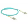 DELOCK Καλώδιο οπτικών ινών LC σε LC Multimode OM3 2 m