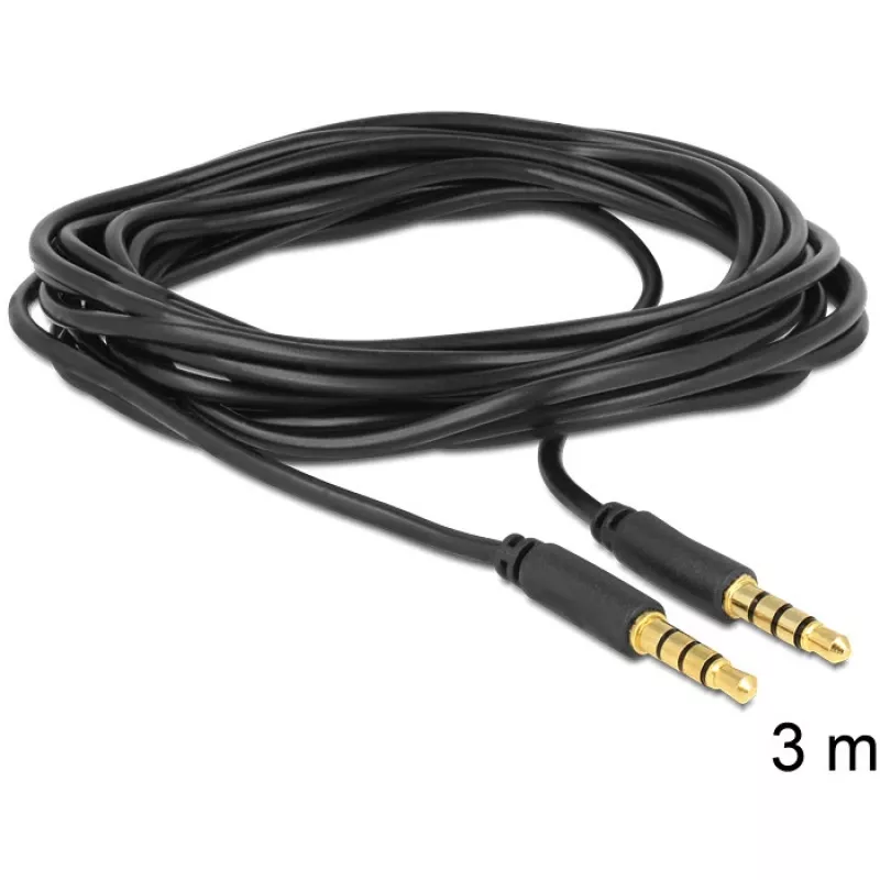 Καλώδιο ήχου DeLOCK 3,5 mm - 3,5 mm 3 m
