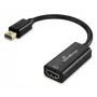 Μετατροπέας Mini DisplayPort σε HDMI MediaRange MRCS236, 10 Gbps, 20 cm, Μαύρο