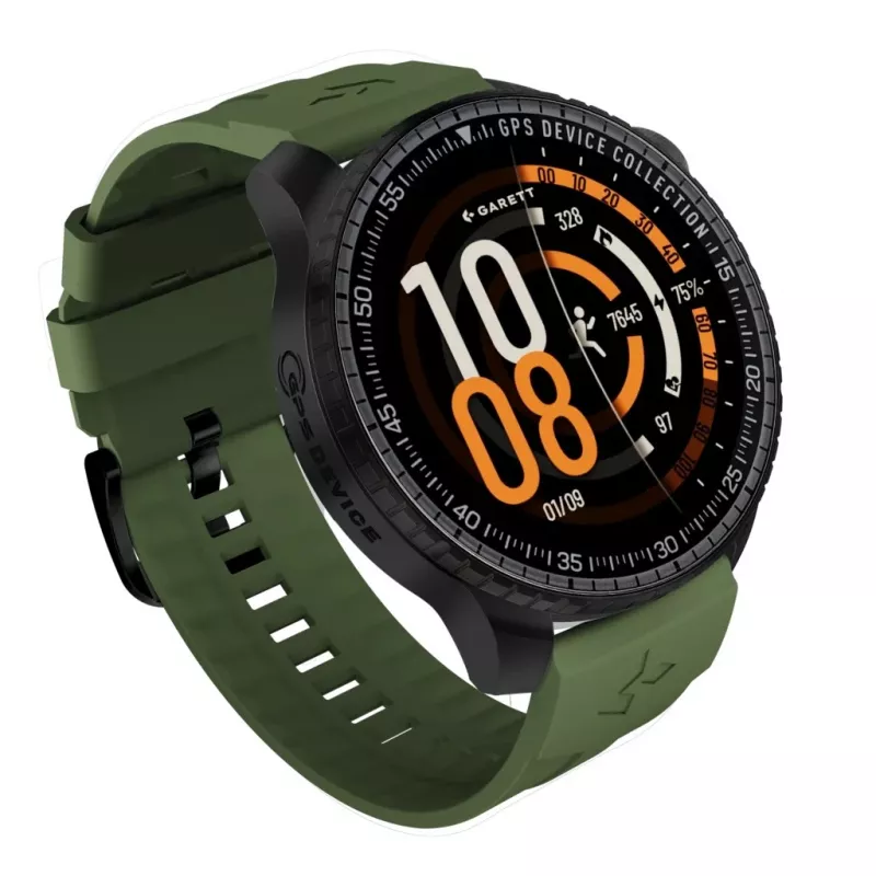Smartwatch Garett Compass GPS μαύρο — Garett Compass GPS Smartwatch, μαύρο