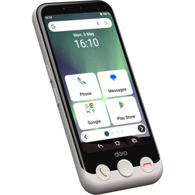 Smartphone Doro Aurora A10 4,5 ίντσες 4GB RAM 64GB μαύρο λευκό