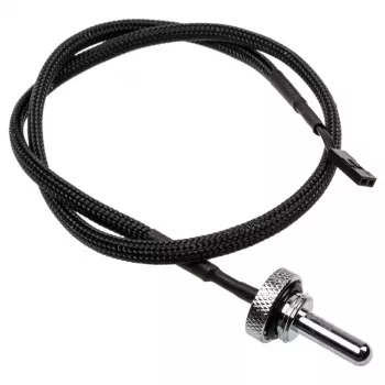 Alphacool Eiszapfen Αισθητήρας θερμοκρασίας Plug G1/4 - Αισθητήρας θερμοκρασίας για σύστημα υγρής ψύξης - Χρώμιο - 50 cm