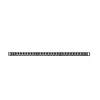Patchpanel LANBERG PPS5-0024-B 24 θυρών CAT5e, μέταλλο, 0,5 U, 445×99×22,3 mm, μαύρο
