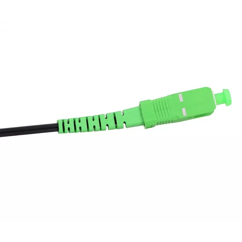 Καλώδιο οπτικών ινών Extralink EX.19348 15 m SC–SC FTTH G.657.A2 Μαύρο/Πράσινο
