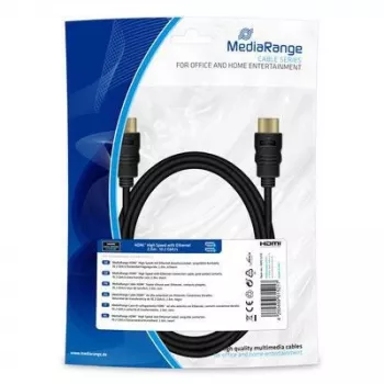 Καλώδιο HDMI MediaRange MRCS210 2m HDMI Type A αρσενικό επιχρυσωμένο