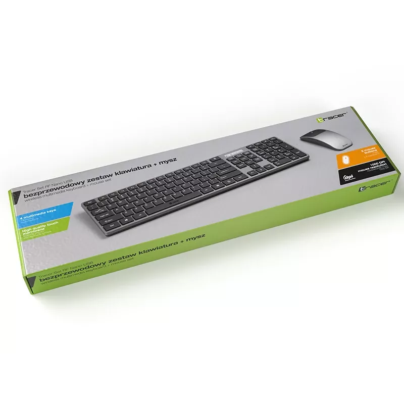 Tracer SET TRAKLA46773 πληκτρολόγιο RF Nano Wireless