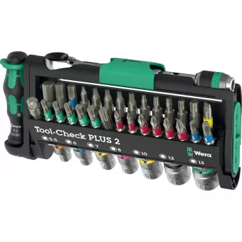 Wera Tool-Check Plus 2 μίνι καστάνια, σετ καρυδακιών και bits, 39 τεμ. (05049056001)