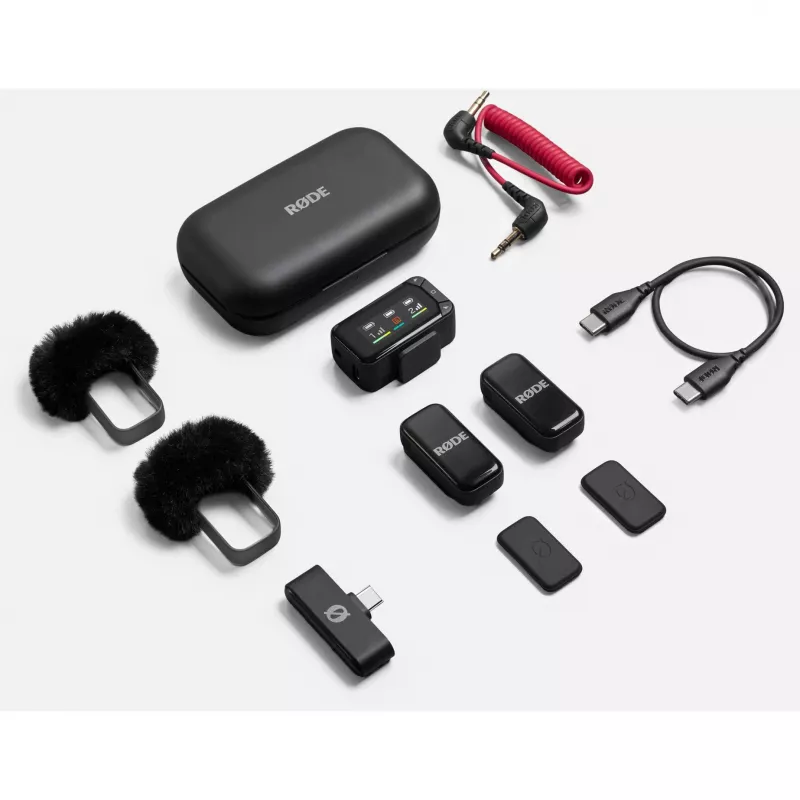 Ασύρματο κιτ μικροφώνου Lavalier Rode Wireless Micro Camera Kit με ασύρματο πομπό και δέκτη