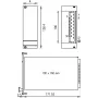 SCHROFF Μπροστινό πάνελ για PSM - FRONTPL.HF PSU PSM 3HE 10TE (21005477)