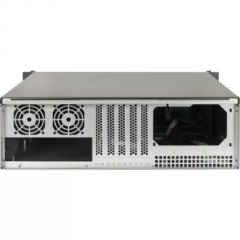 Rack διακομιστή Inter-Tech 3U-K-340L μαύρο ATX ανεμιστήρας 60mm