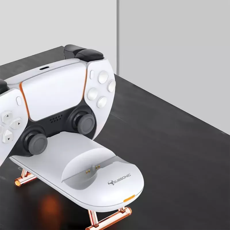 Σταθμός φόρτισης SUBSONIC SA5632 για PS5 διπλή φόρτιση με ενδείξεις LED
