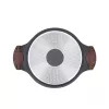 Σκεύη κουζίνας Resto Kitchenware Capella 2,6 L στρογγυλό μαύρο ξύλο