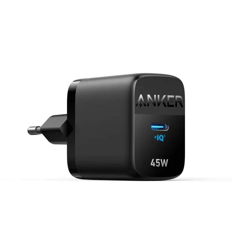Φορτιστής εσωτερικού χώρου Anker 313 A2643G11 — 45W USB-C, Μαύρο, Universal