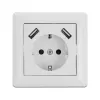 Πρίζα 2 x USB + CEE 7/3 DeLOCK 11473