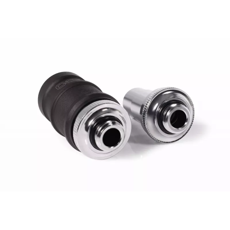 Αντάπτορας Water Block Aquatuning GmbH 13876 Ορείχαλκος Νικέλιο Πλαστικό Μαύρο Χρώμιο